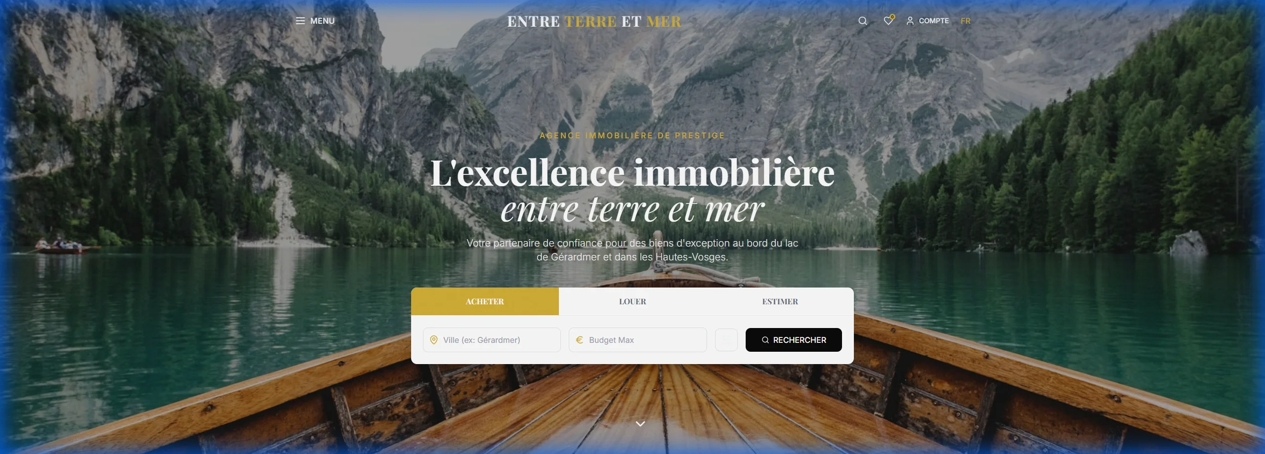 Agence immobilière de prestige