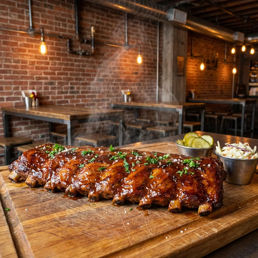 Travers de Porc BBQ